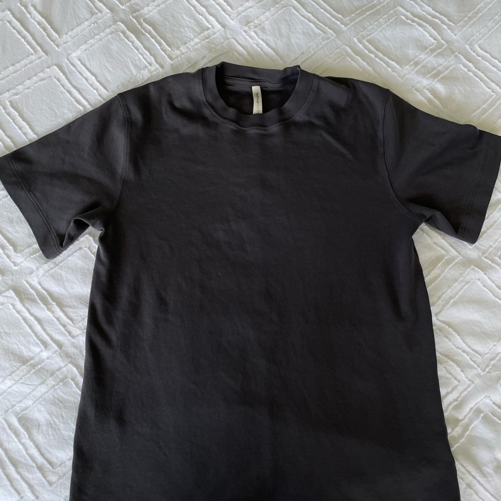 BABATON Cotton Charcoal Grey T-Shirt